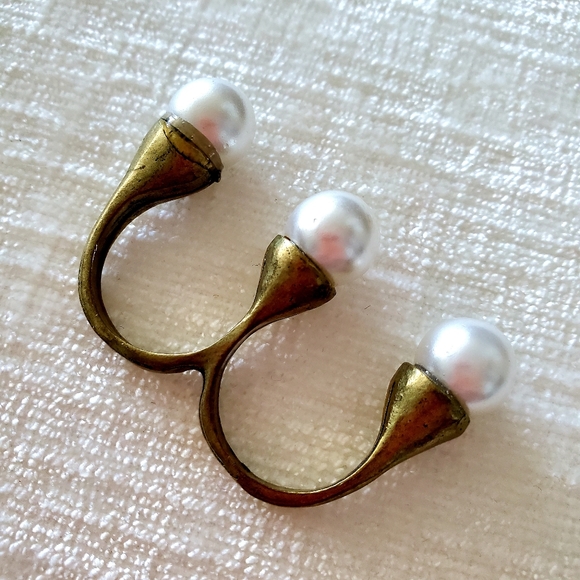 Unique double ring - Picture 4 of 6